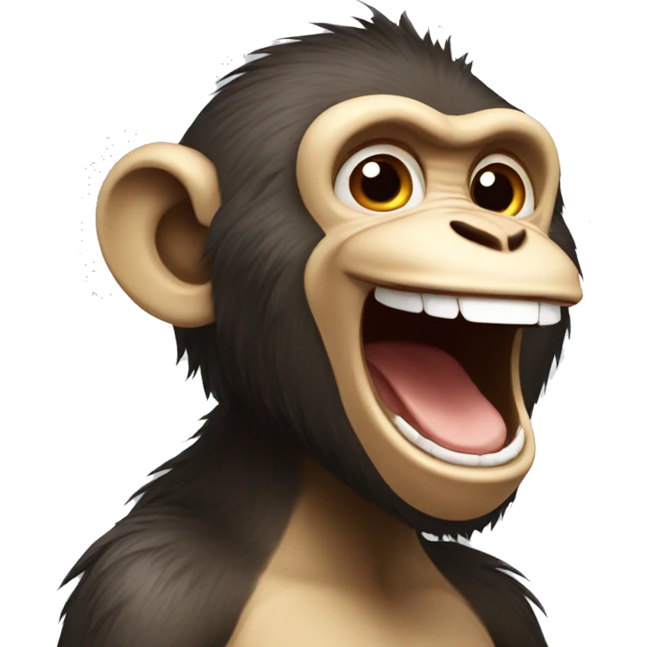 Laughing Monkey emoji