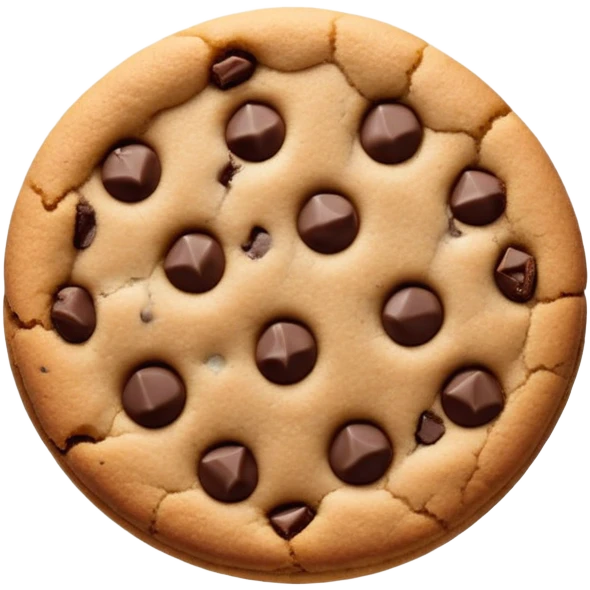 chocolate chip cookie emoji