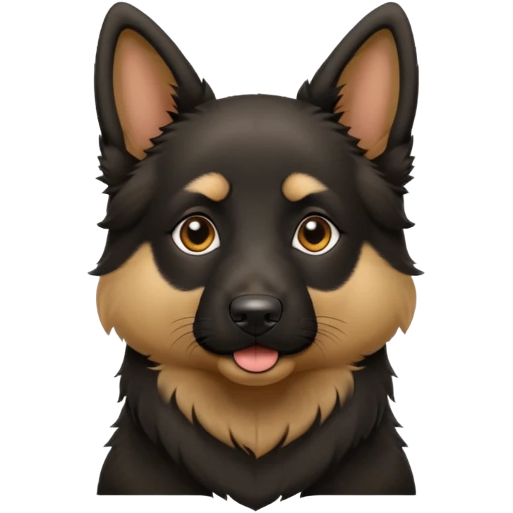 Belgian Shepherd dog puppy emoji
