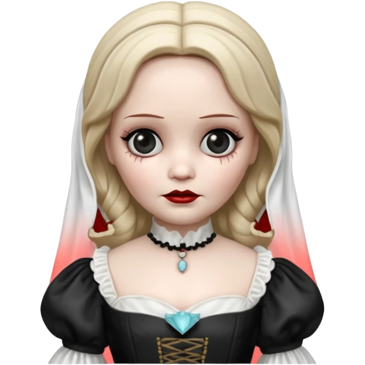 Annabelle doll from The Conjuring movie emoji