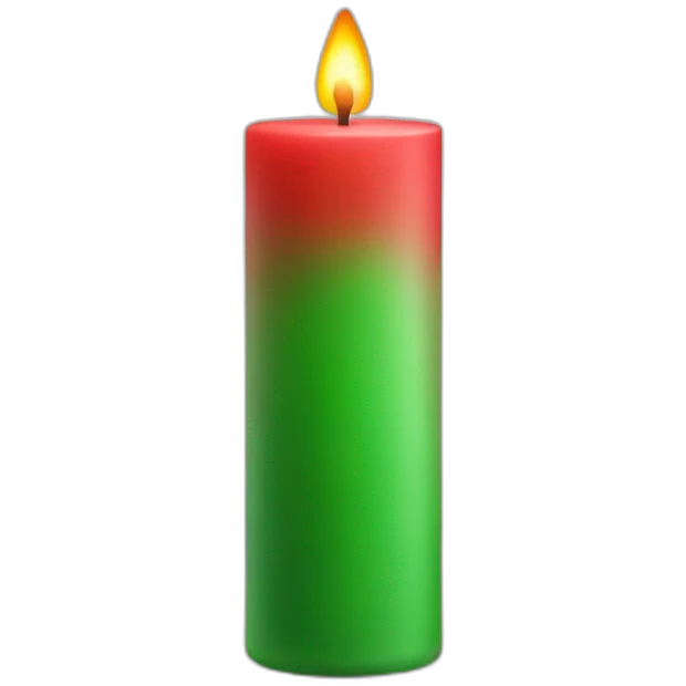 Trading candles red and green  emoji