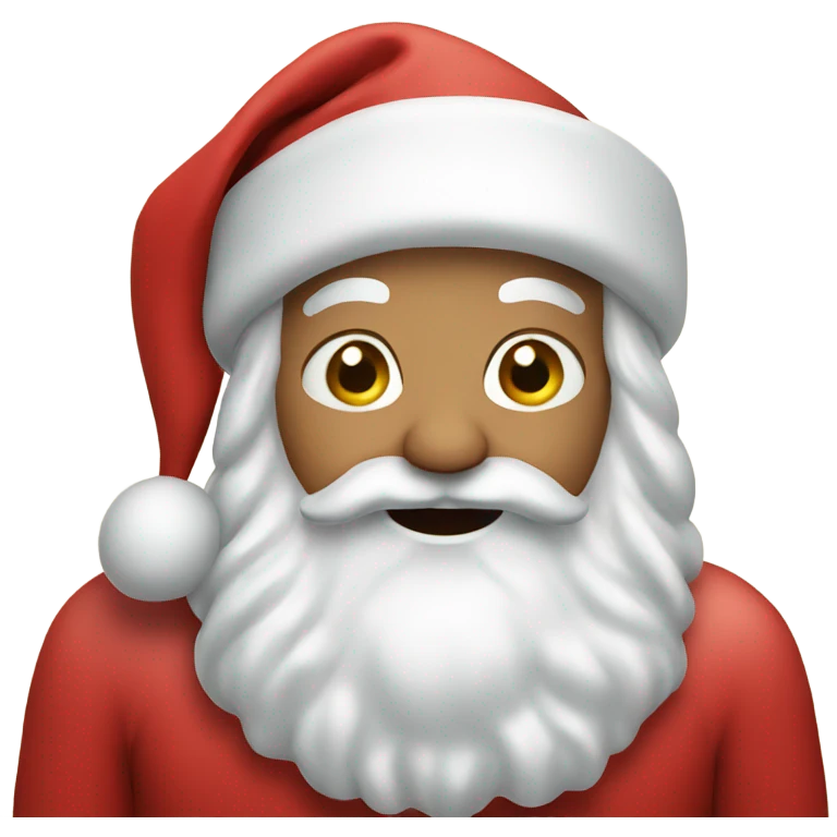 Santa having Jelly emoji