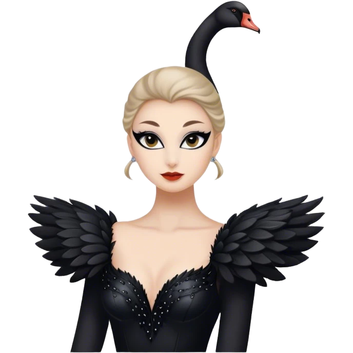 Black Swan emoji