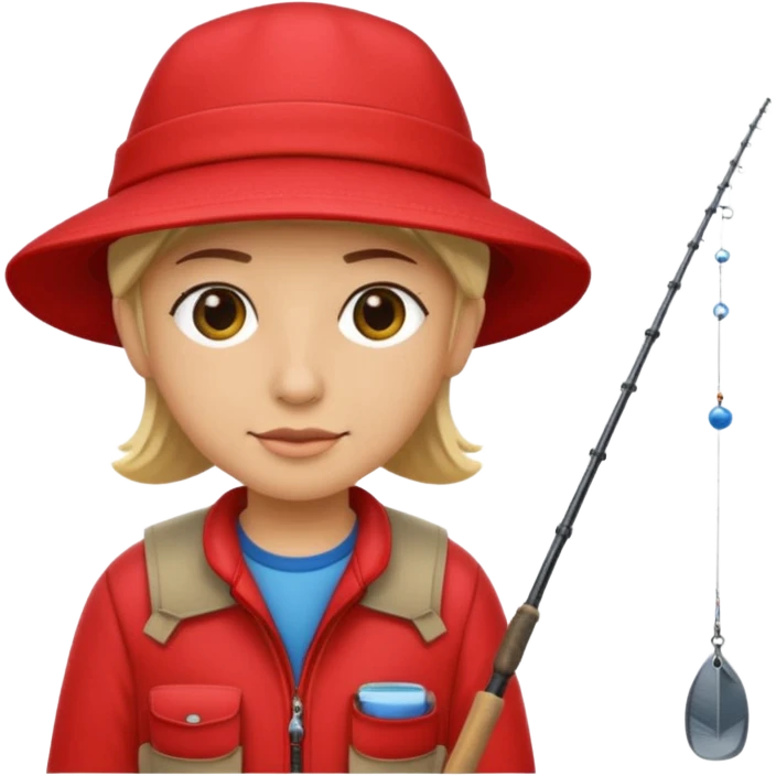 fishing on a red boat emoji