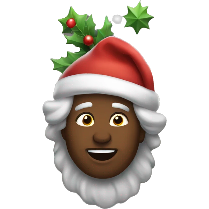 Christmas night  emoji