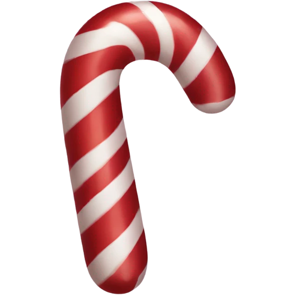 Invisible candy cane emoji