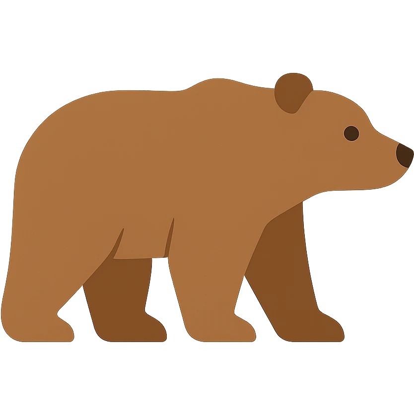 Grizzly bear emoji