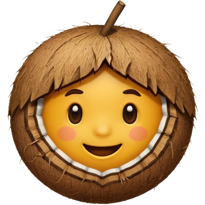 Coconut emoji