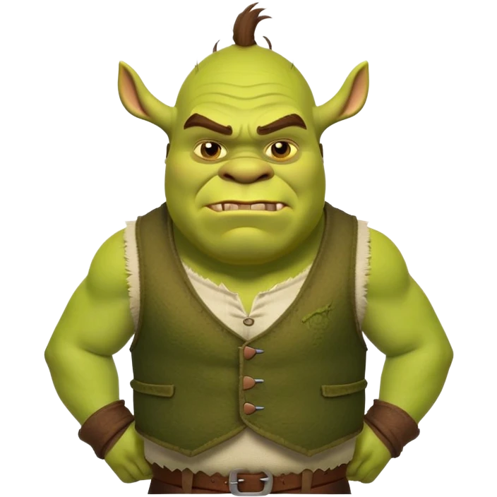 Shrek ogre emoji