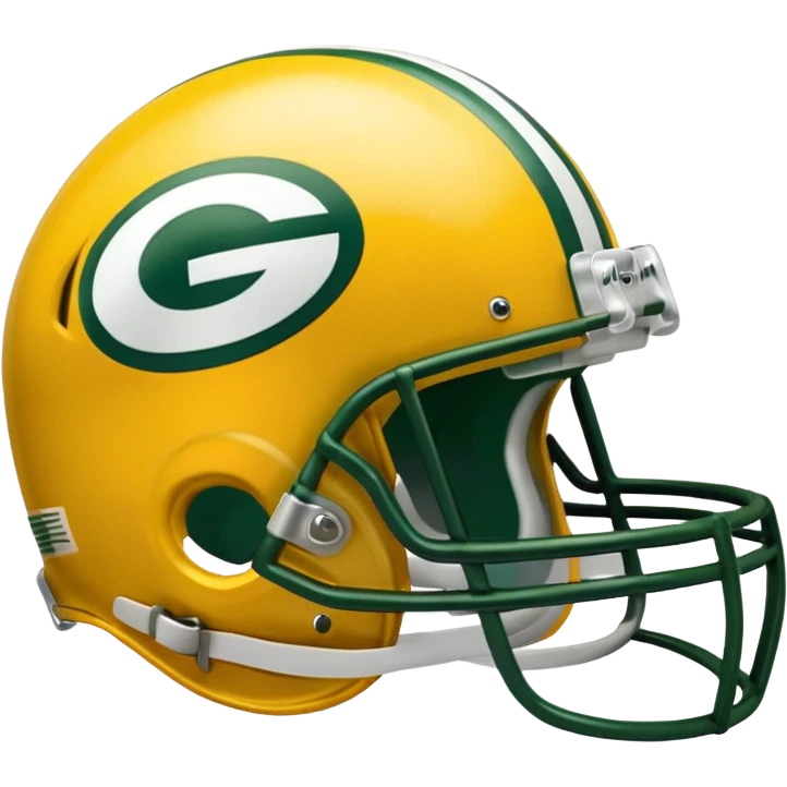 Green Bay packers helmet olds hool emoji