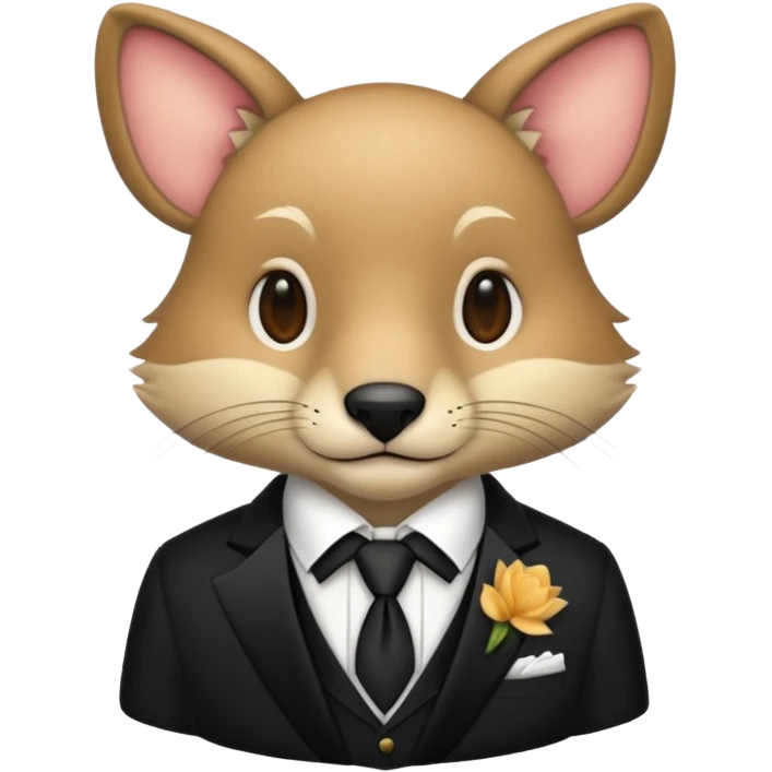Animal in Formal Attire emoji