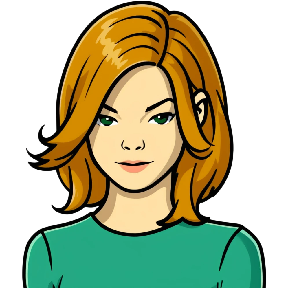 Michelle Monaghan with honey blonde hair on Christmas holiday emoji