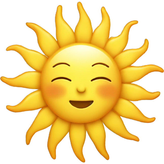sun emoji