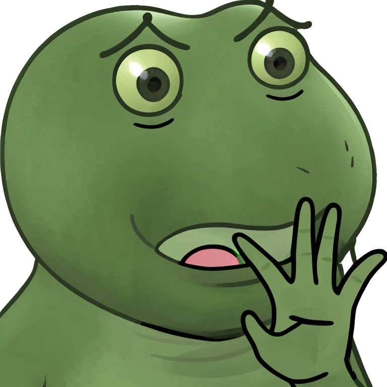 Person making the “fa” symbol with their hands. Their hand is close to their chest. And their head is tilted. While their tongue is sticking out on one side of their mouth.  emoji