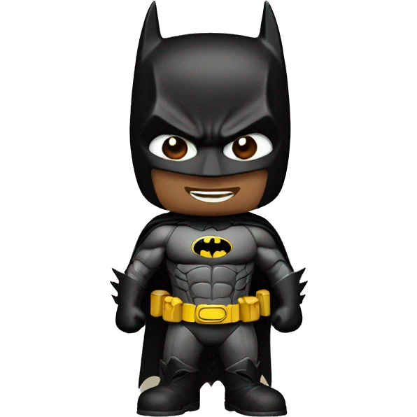 Batman black emoji