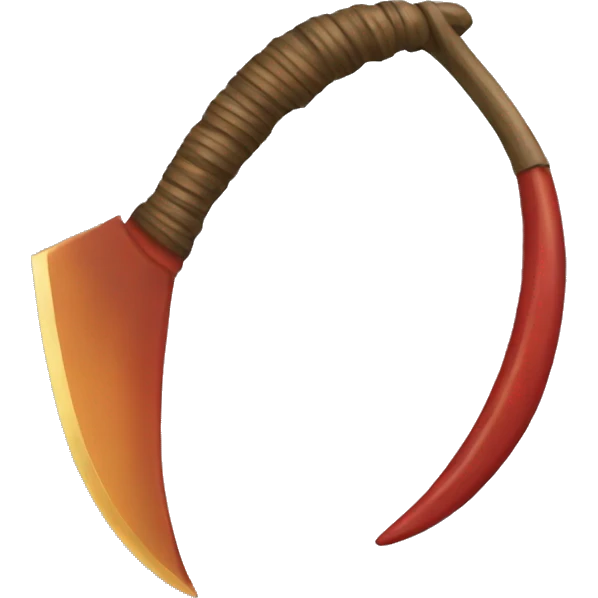 Hamer and sickle emoji
