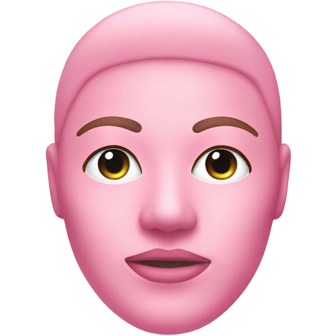 moisturizing hydrogel face mask pink emoji