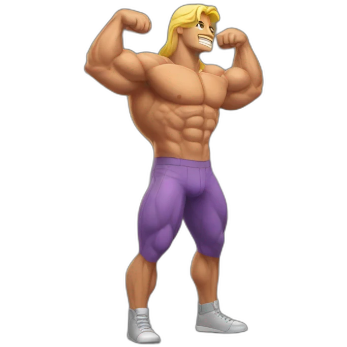 double muscle emoji