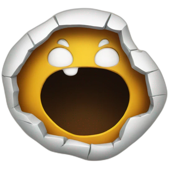hole in fun emoji