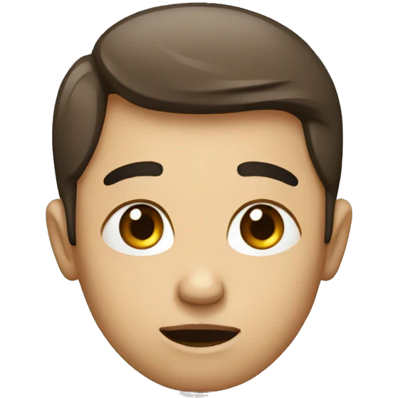 A person apologising  emoji