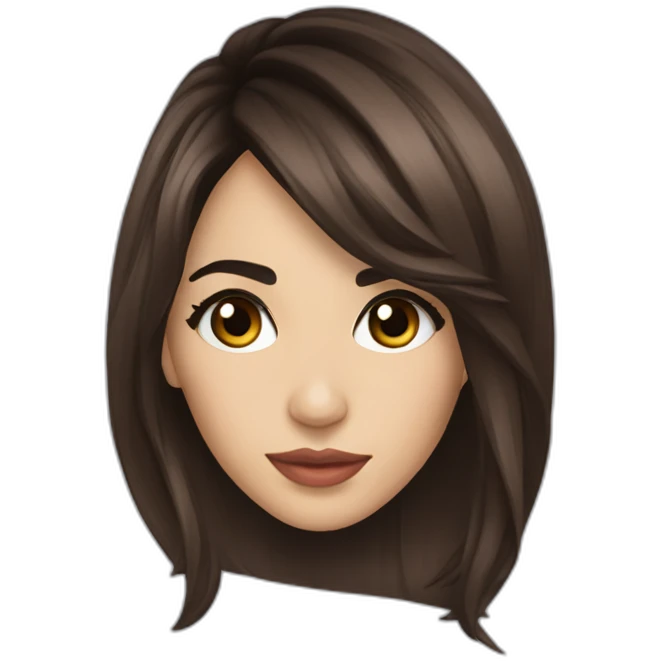 Lali esposito brunette emoji