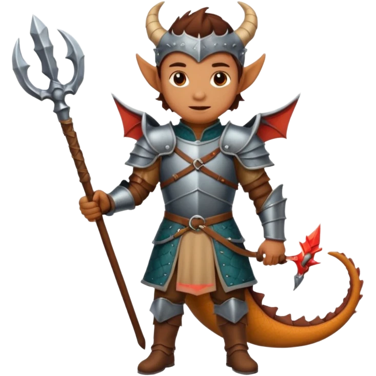 a dragon tamer in medieval time emoji