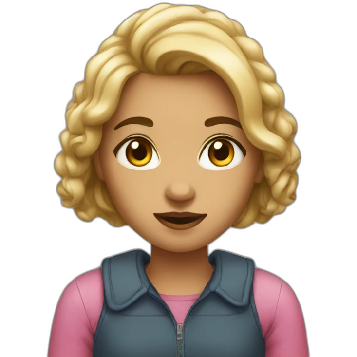 Girl démomess emoji