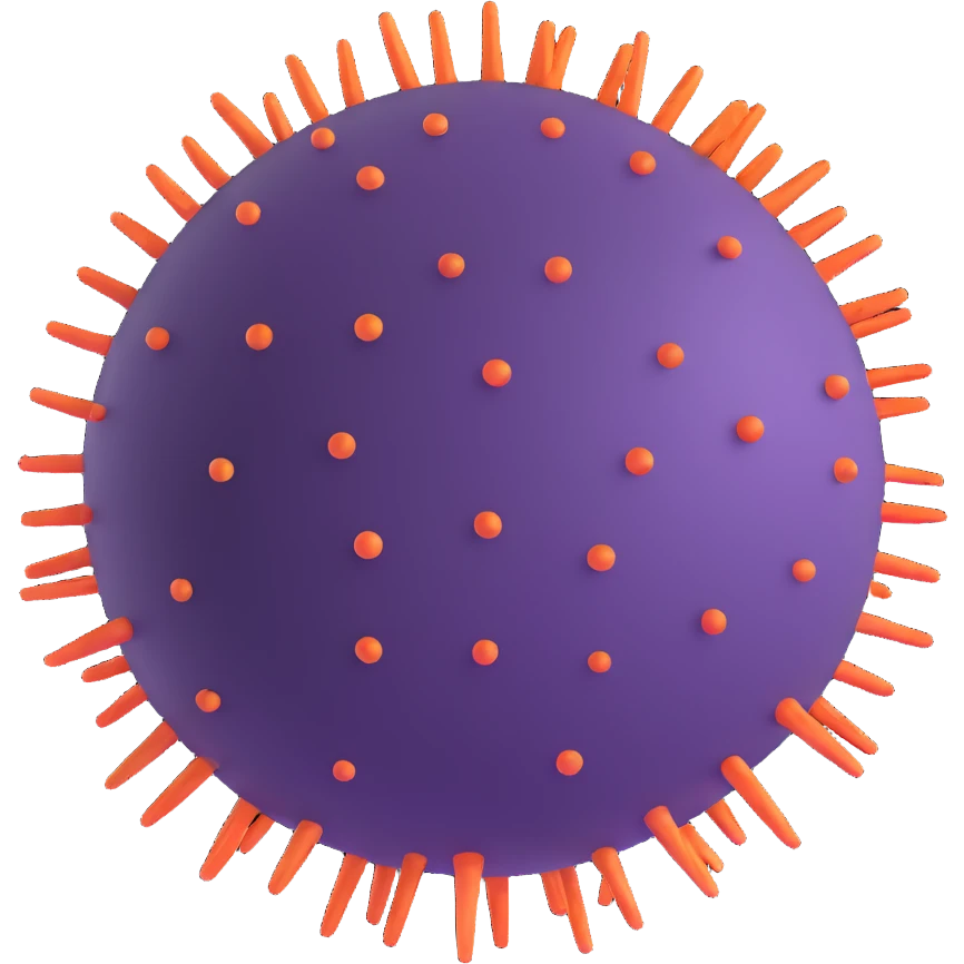 virus cell microorganism emoji