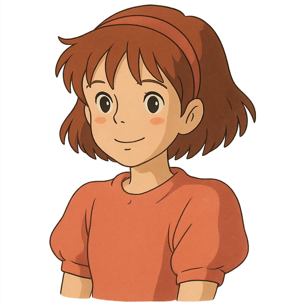 girl character emoji