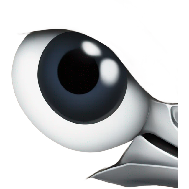 Bird nose emoji