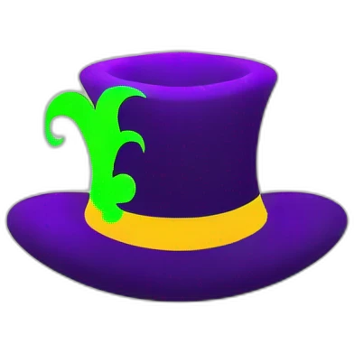 joker's hat emoji