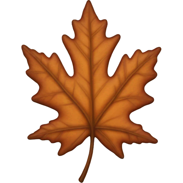 Maple leaf emoji