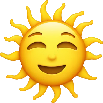 sun  emoji