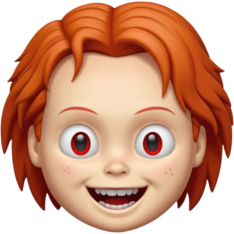 Un emojin de chuky emoji