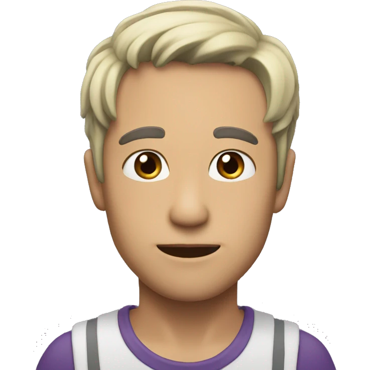 紫の髪のダンサー emoji