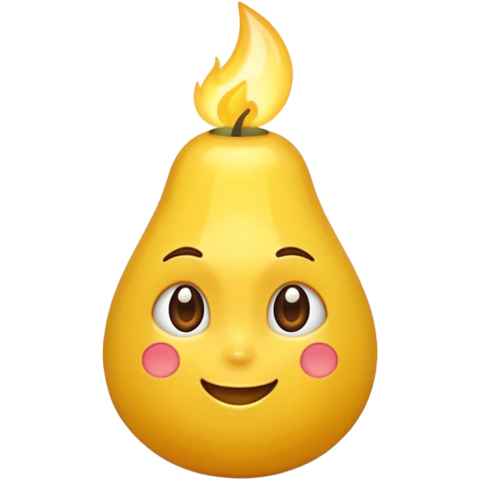 Crie emojis de uma química que produz velas emoji