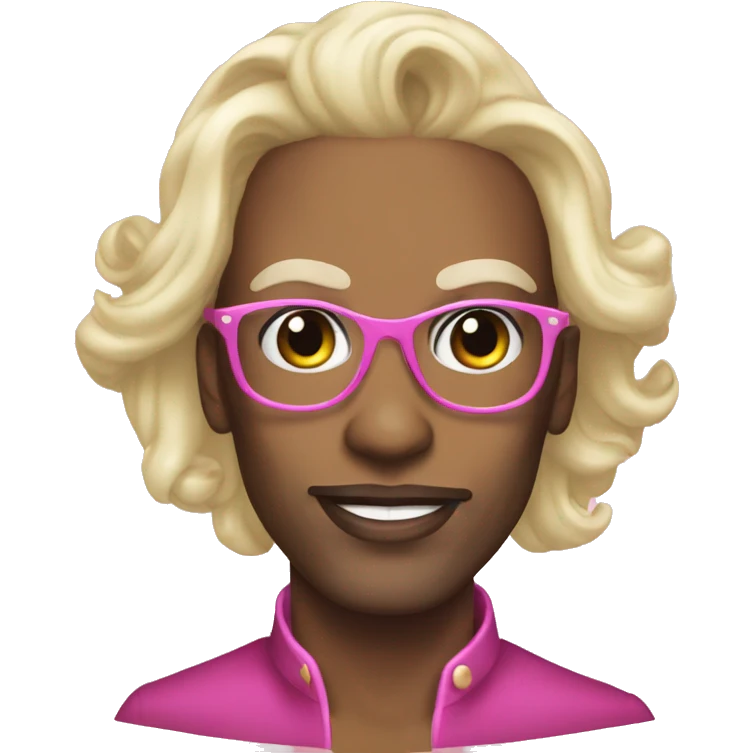Ru Paul serving face emoji