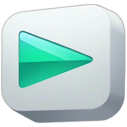Video play button emoji