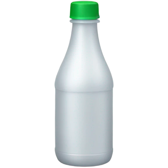 Plastic White bottle emoji
