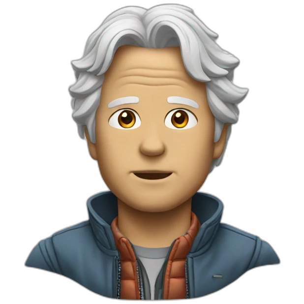 Back to the future emoji