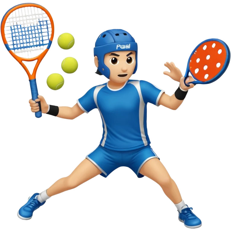 Padel smash emoji