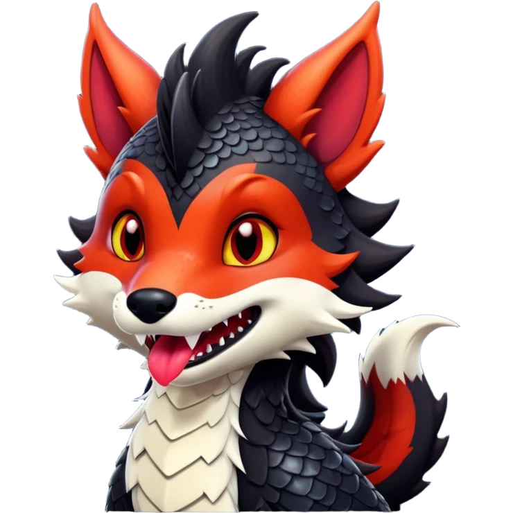 Furry dragon suck dick furry fox  emoji