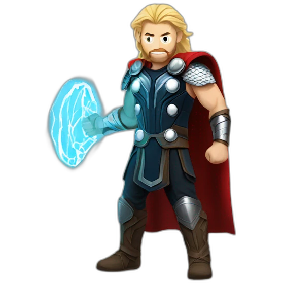 fullbody thor emoji