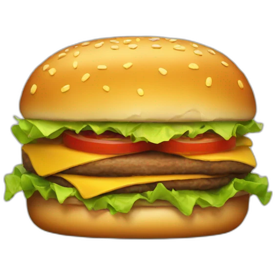 Burger emoji