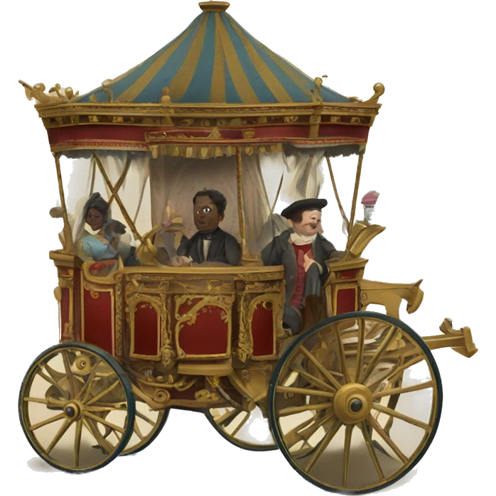 19th century travelling calliope emoji