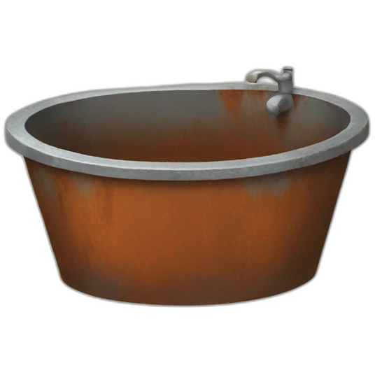 rusty tub emoji