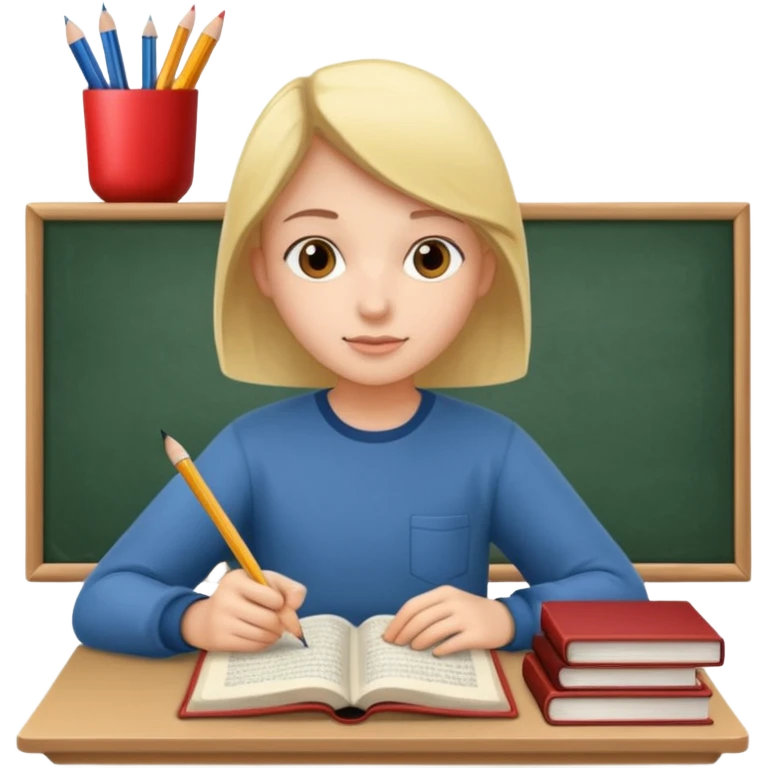 Ecole et matiere emoji