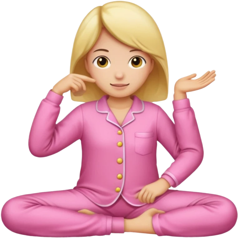 Pink pjs emoji