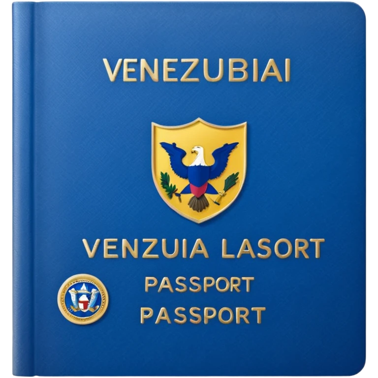 Pasaporte venezolano emoji