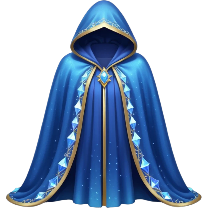 magic cloak with crystal on it

































 emoji